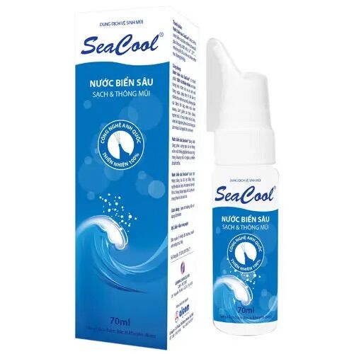 Nước biển sâu seacool – nước muối xịt mũi