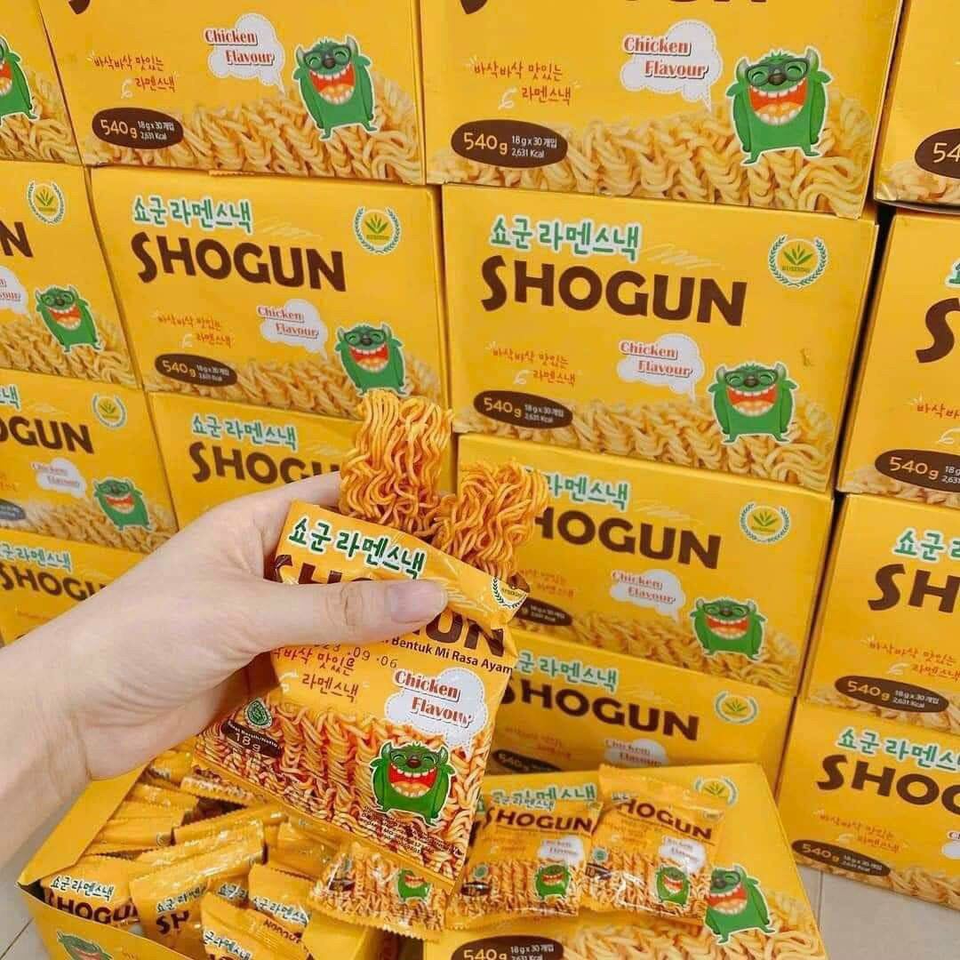 Tách lẻ 10 gói Mì ăn liền trẻ em vị gà Mì Shogun Hàn Quốc