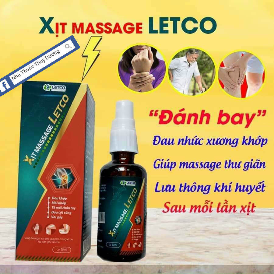 Xịt Massage LETCO