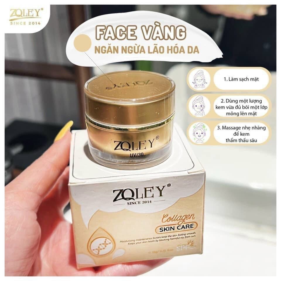 Kem face Zoley vàng chống lão hóa hộp 10g