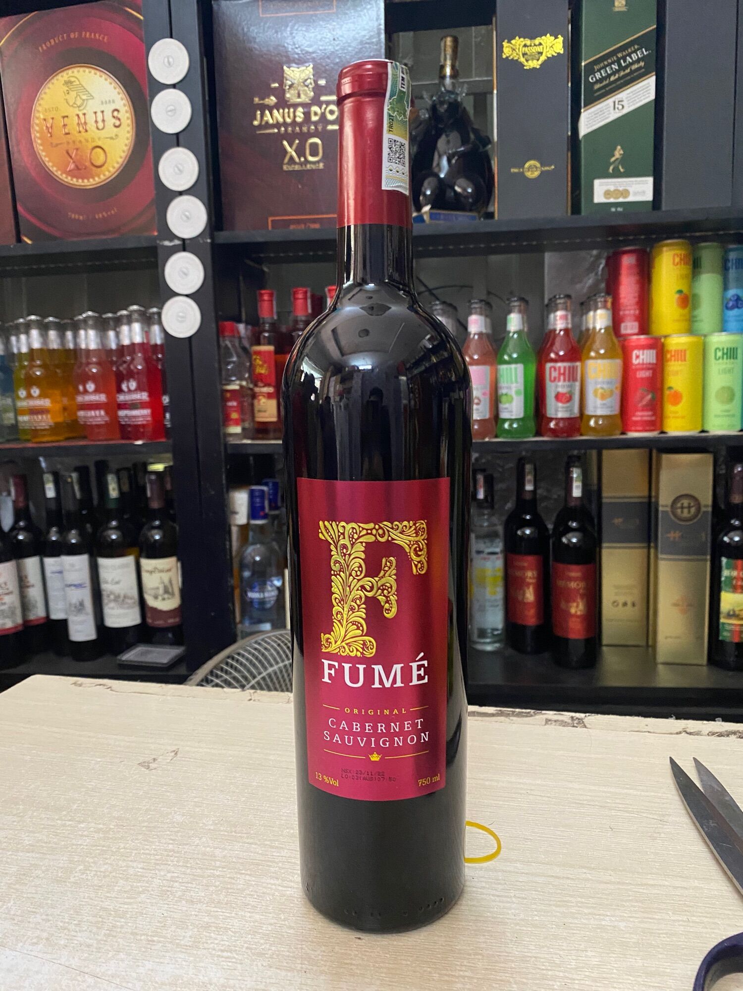 Vang Đỏ FUME 13 750ml