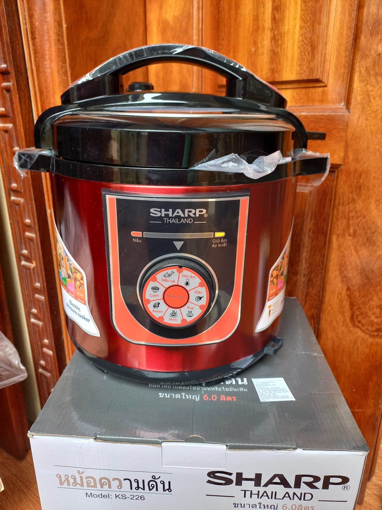 Nồi áp suất điện đa năng 6L SHAAPP - - 34656