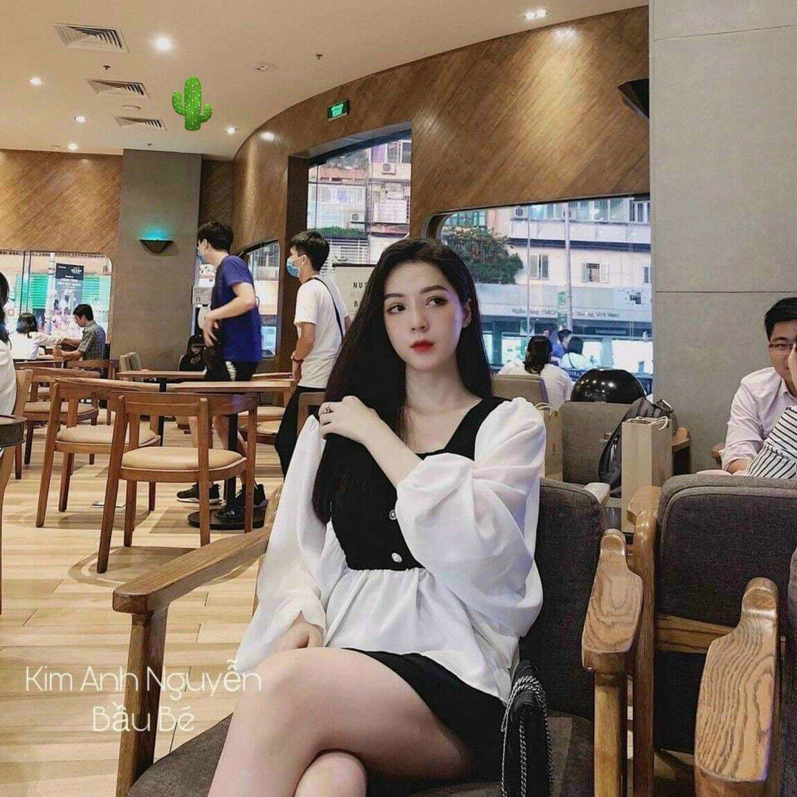 Áo kiểu babydol phối màu