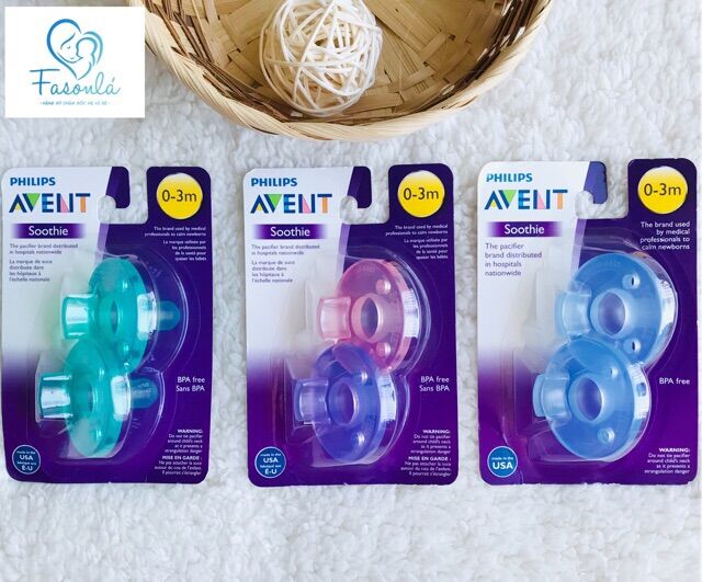 [HCM]Set 2 Ty Giả Avent  (0-3 tháng)