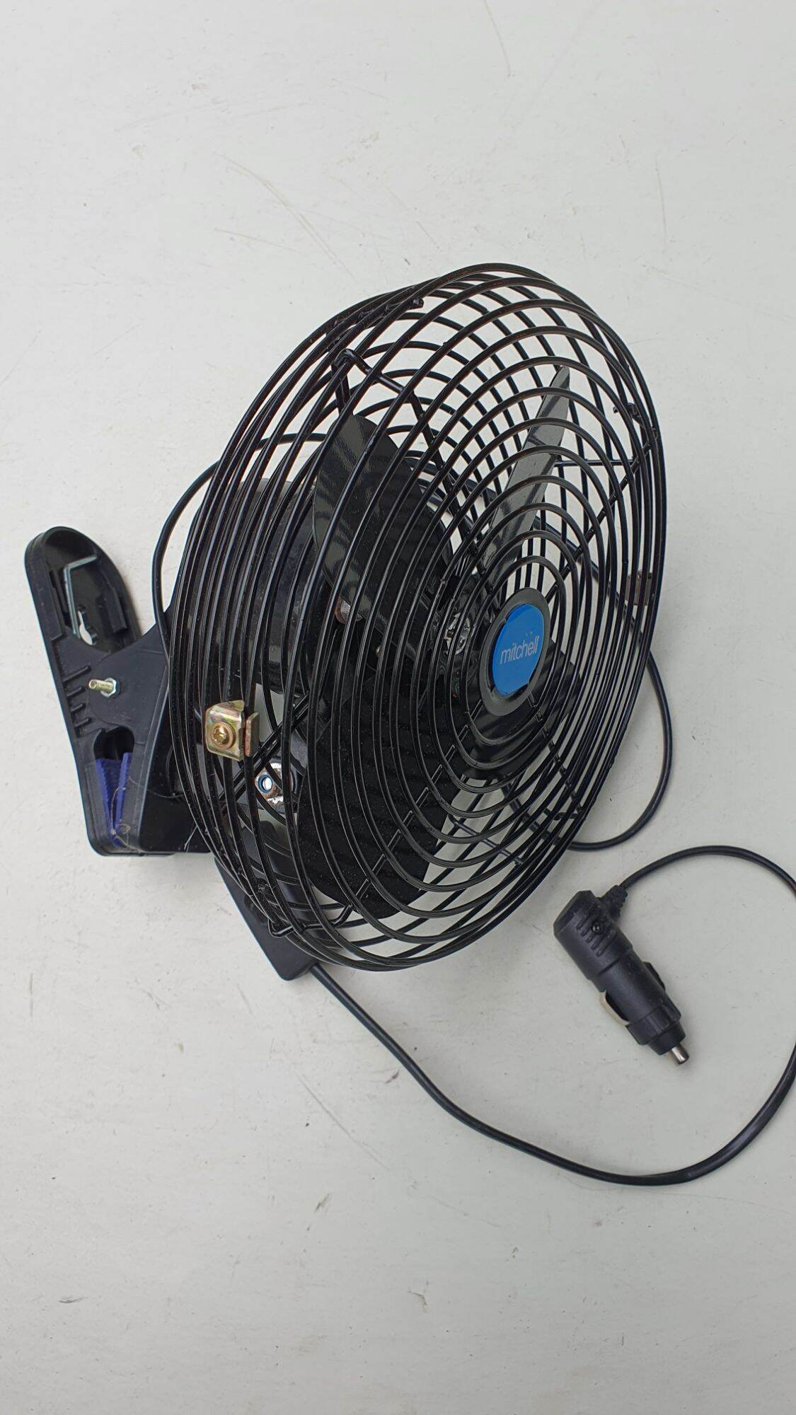 QUẠT KẸP CÁNH SẮT LỒNG SẮT 230MM