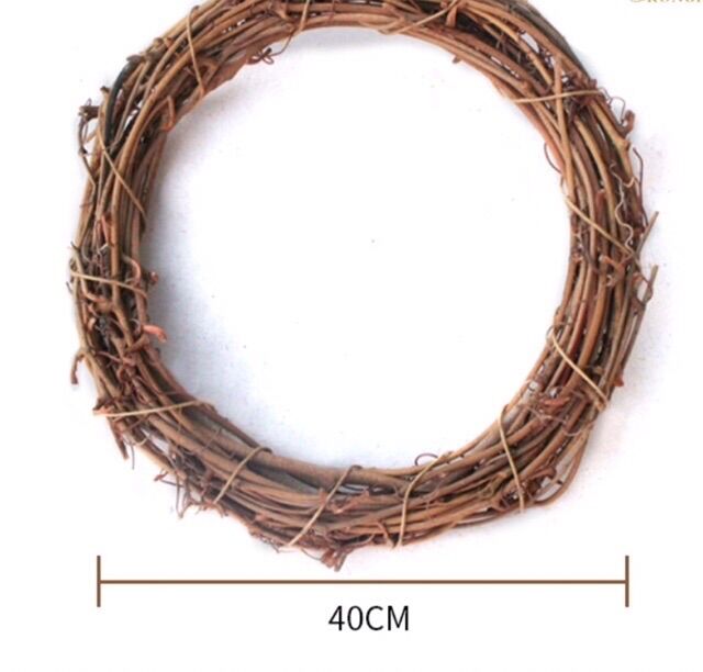 vòng cỏ khô handmade