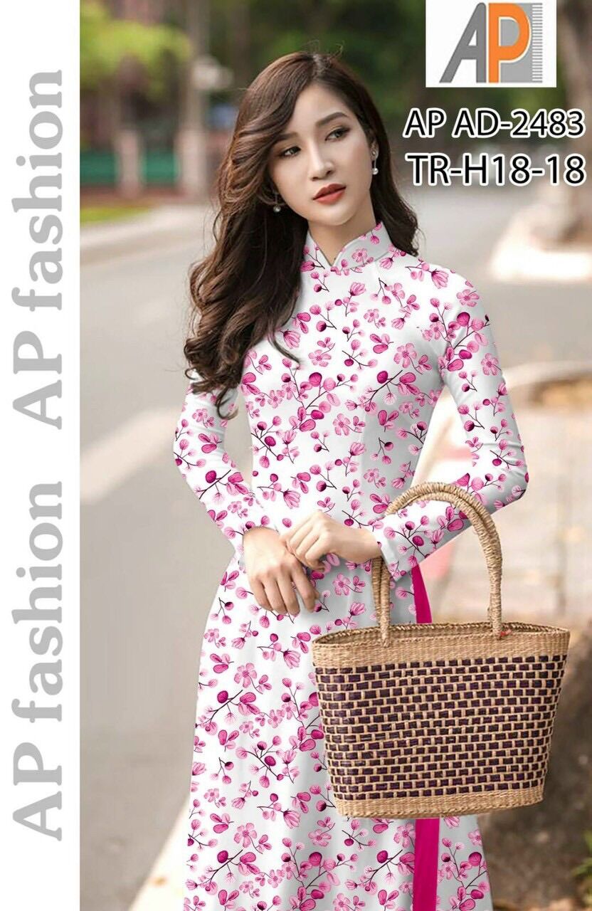 [HCM]Vải áo dài YT hoa nhí