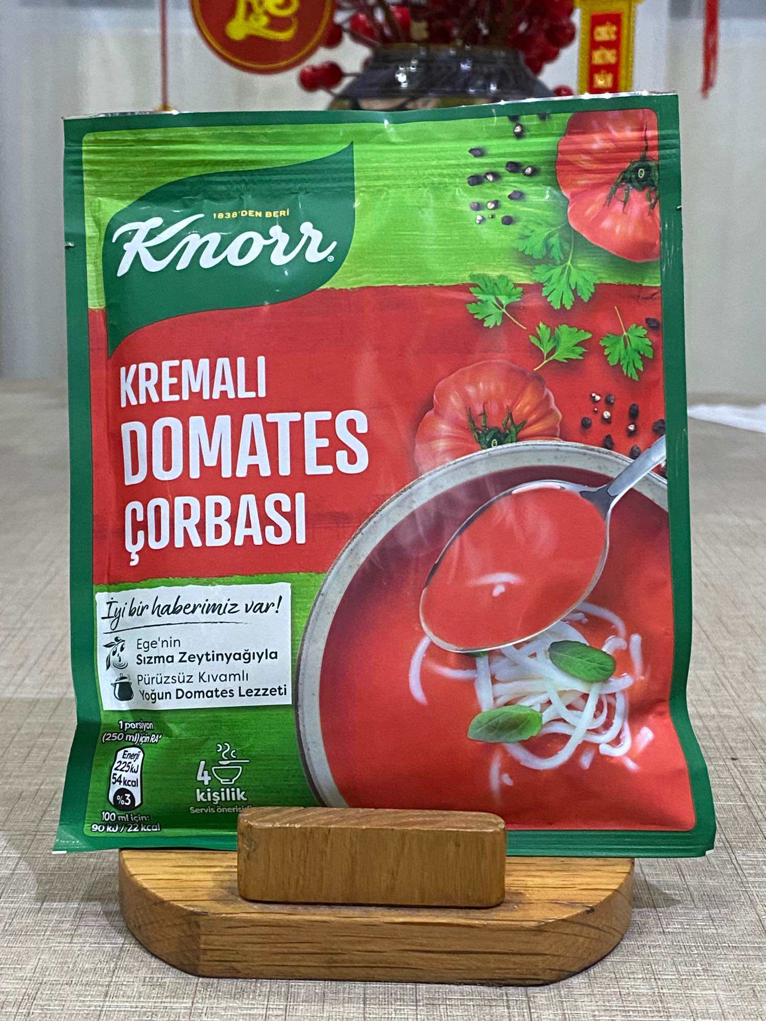 Knorr Cream of Tomato Soup Mix (Kremalı Domates corbasi) 69g