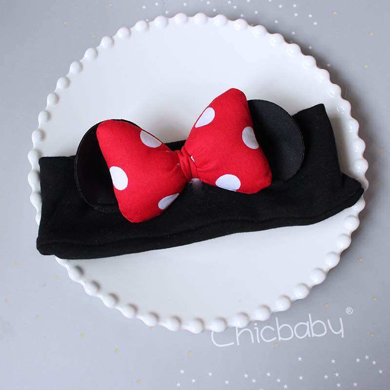 Băng đô nơ Mickey dễ thương cho bé