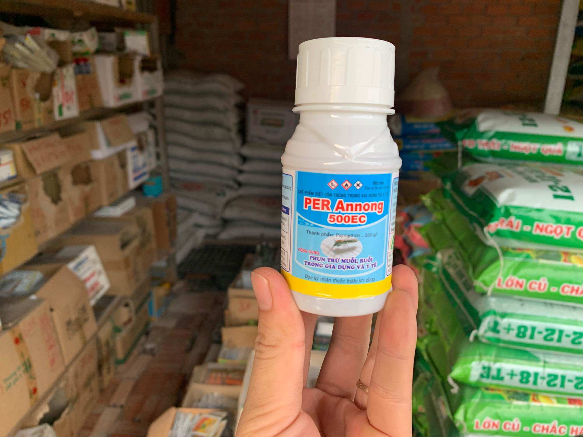 Per Annong 500ec Diệt Muỗi , Gián , Ruồi lọ 100ml