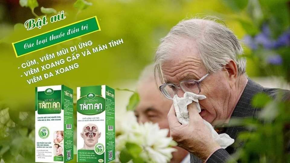 Xịt Mũi Tâm An Cao Cấp PLUS