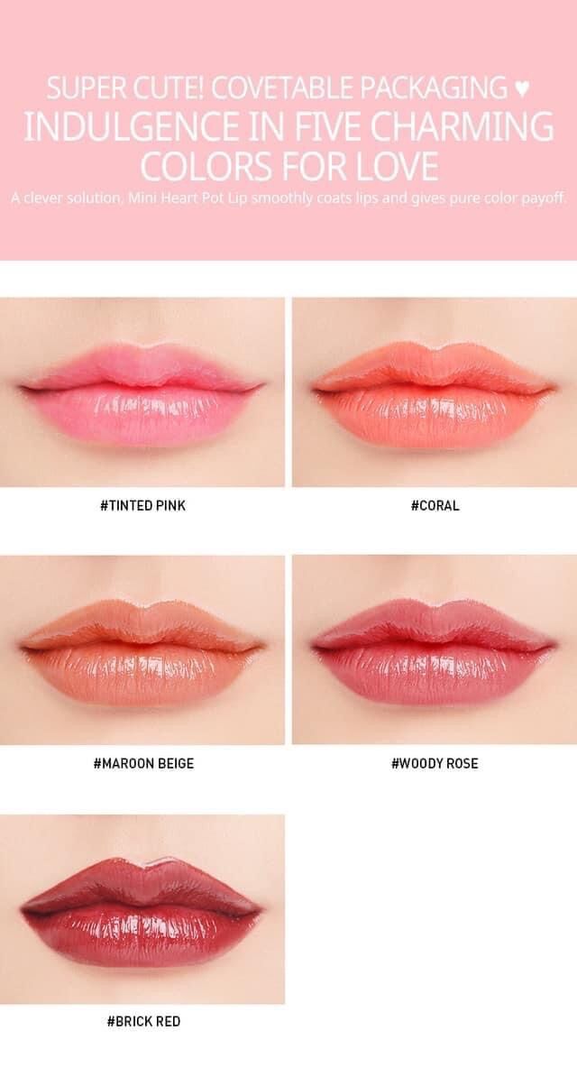 SON DƯỠNG HEART POT LIP
