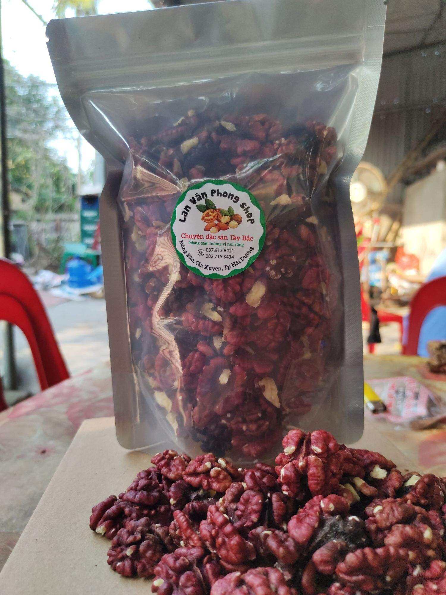 1kg Hạt óc chó đỏ nhập Mỹ