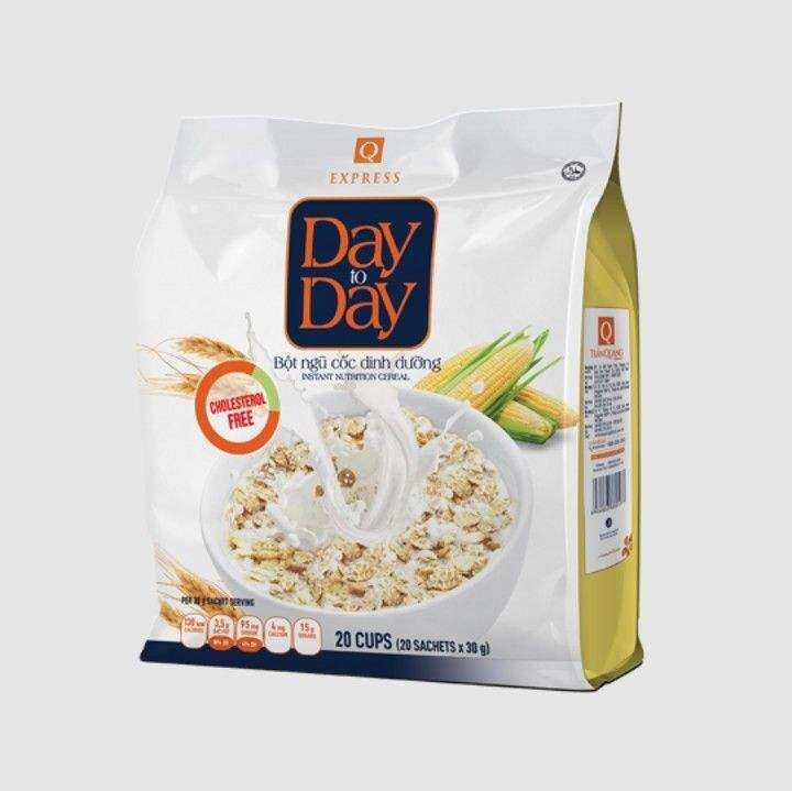 Bột ngũ cốc dinh dưỡng Trần Quang (20 gói x 30g)