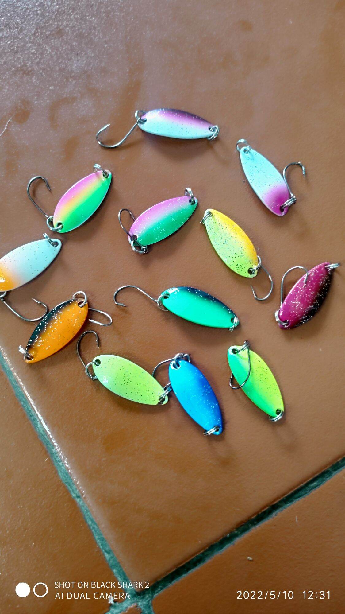 Thìa lượn câu lure , thìa lure cá mương , mồi giả câu lure