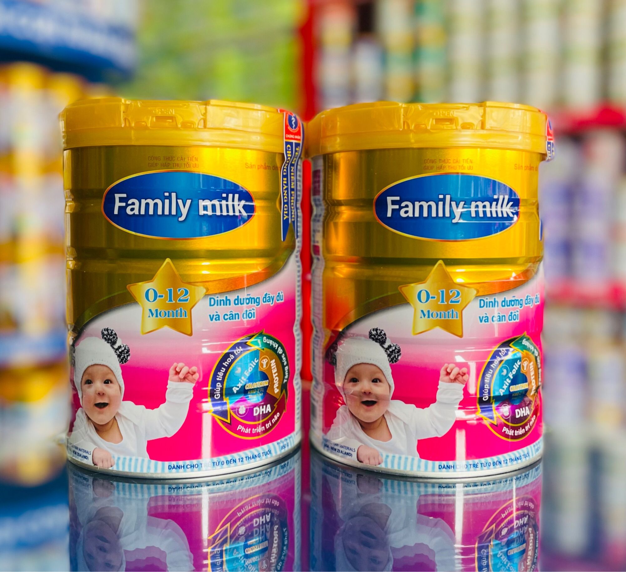 Sữa Bột Family Milk 0-12 Tháng (900g)