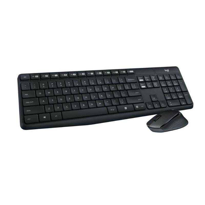 Bộ bàn phím và chuột không dây logitech mk315 - silent