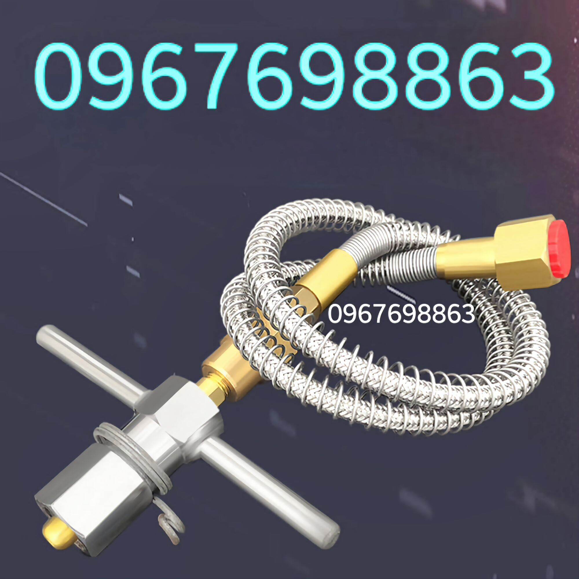 ( Dây chuyên dụng sang chiết khí...) Dây sang chiết khí áp lực cao_Dây sang chiết khí Oxy_Nito_Co2_Argon_Dây sang chiết khí từ bình to qua bình nhỏ