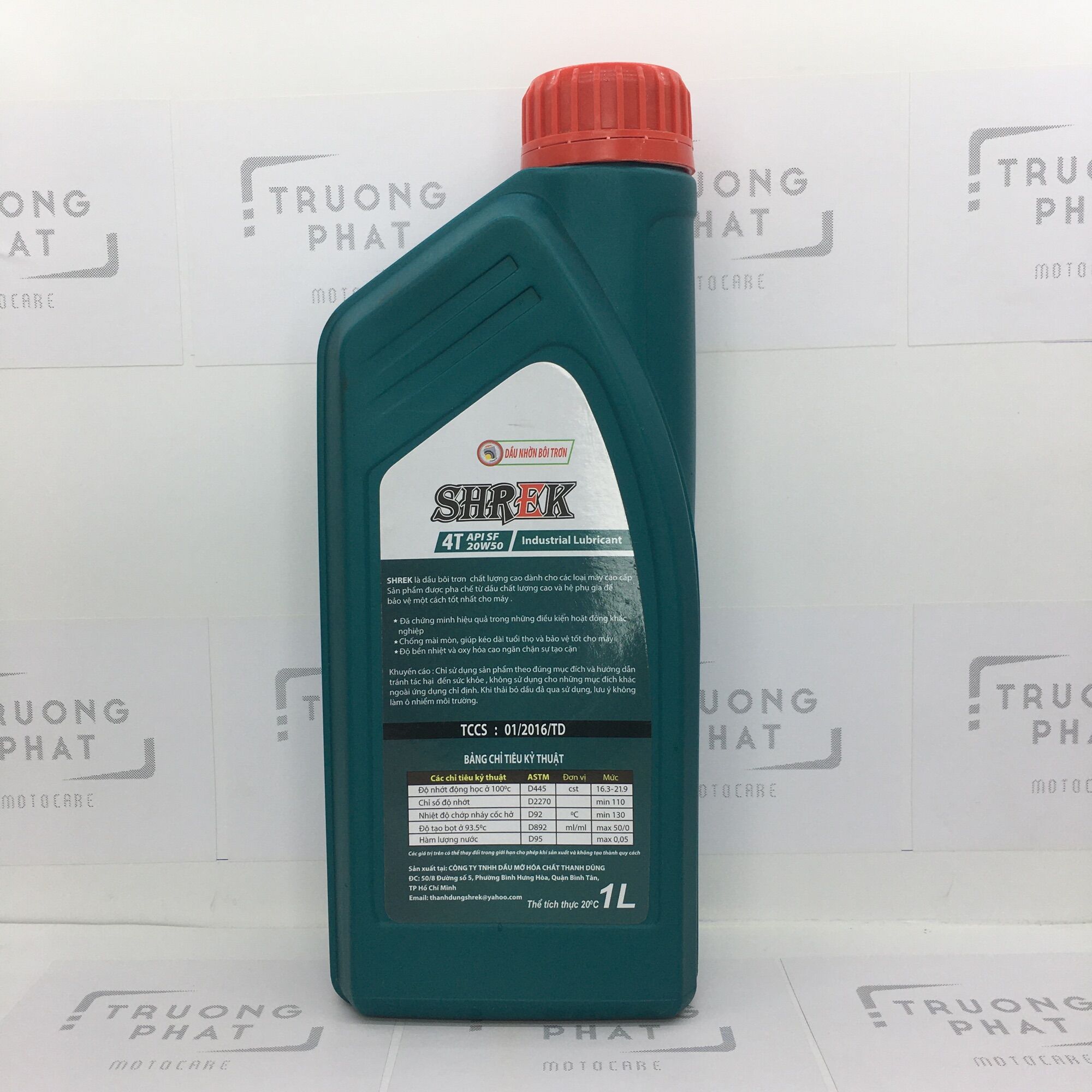 Nhớt xe máy 4T 20W50 1L Shrek