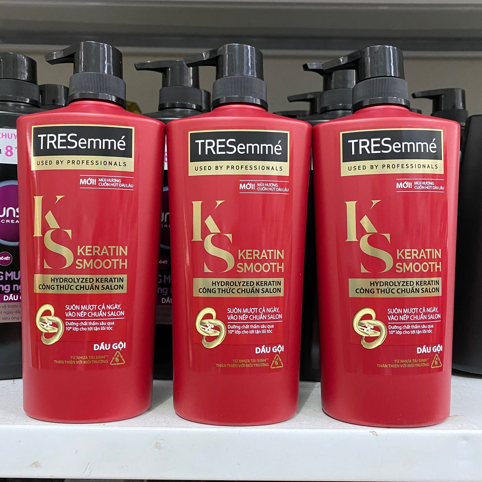 Dầu gội tresemme keratin 640g