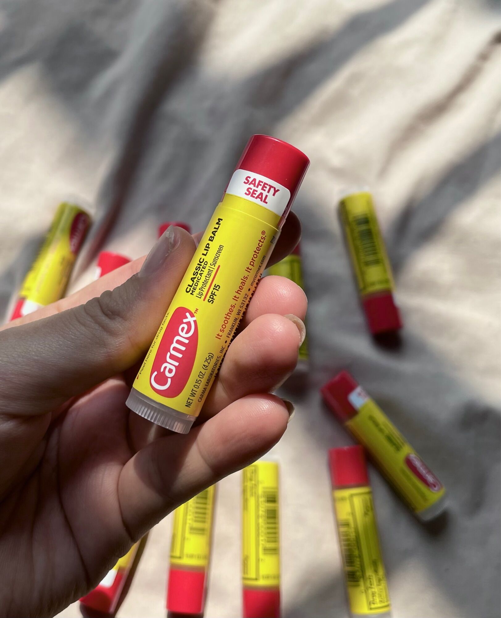 [BILL MỸ] Son dưỡng Carmex chống nắng