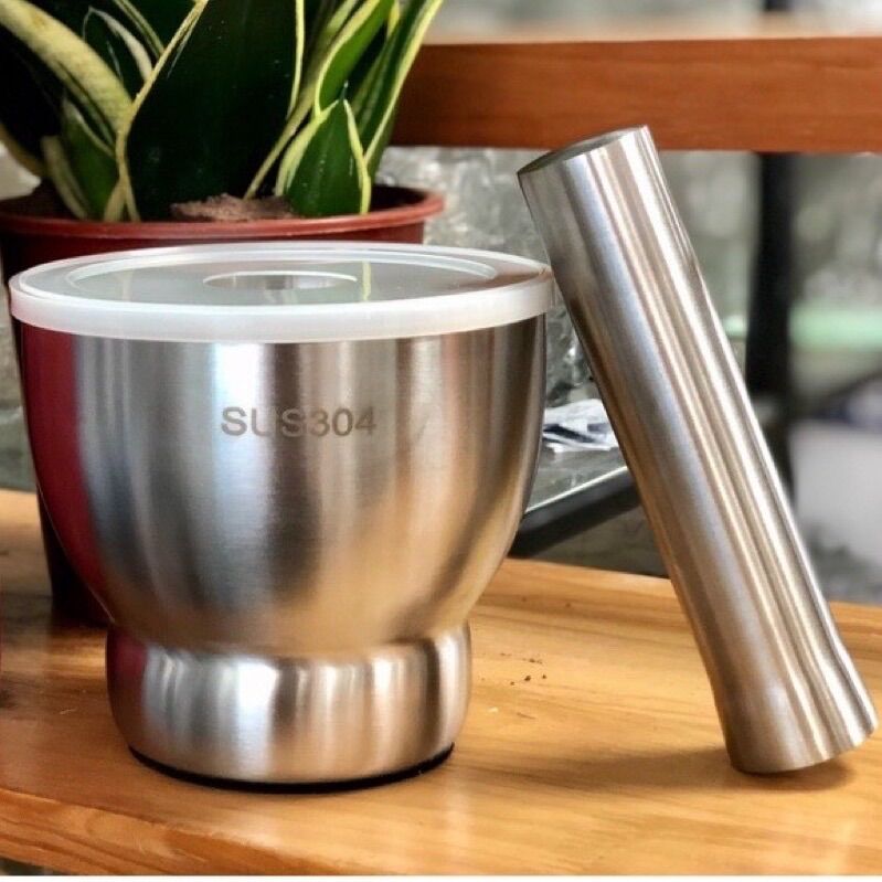 Bộ cối chày inox 304 nhiều size
