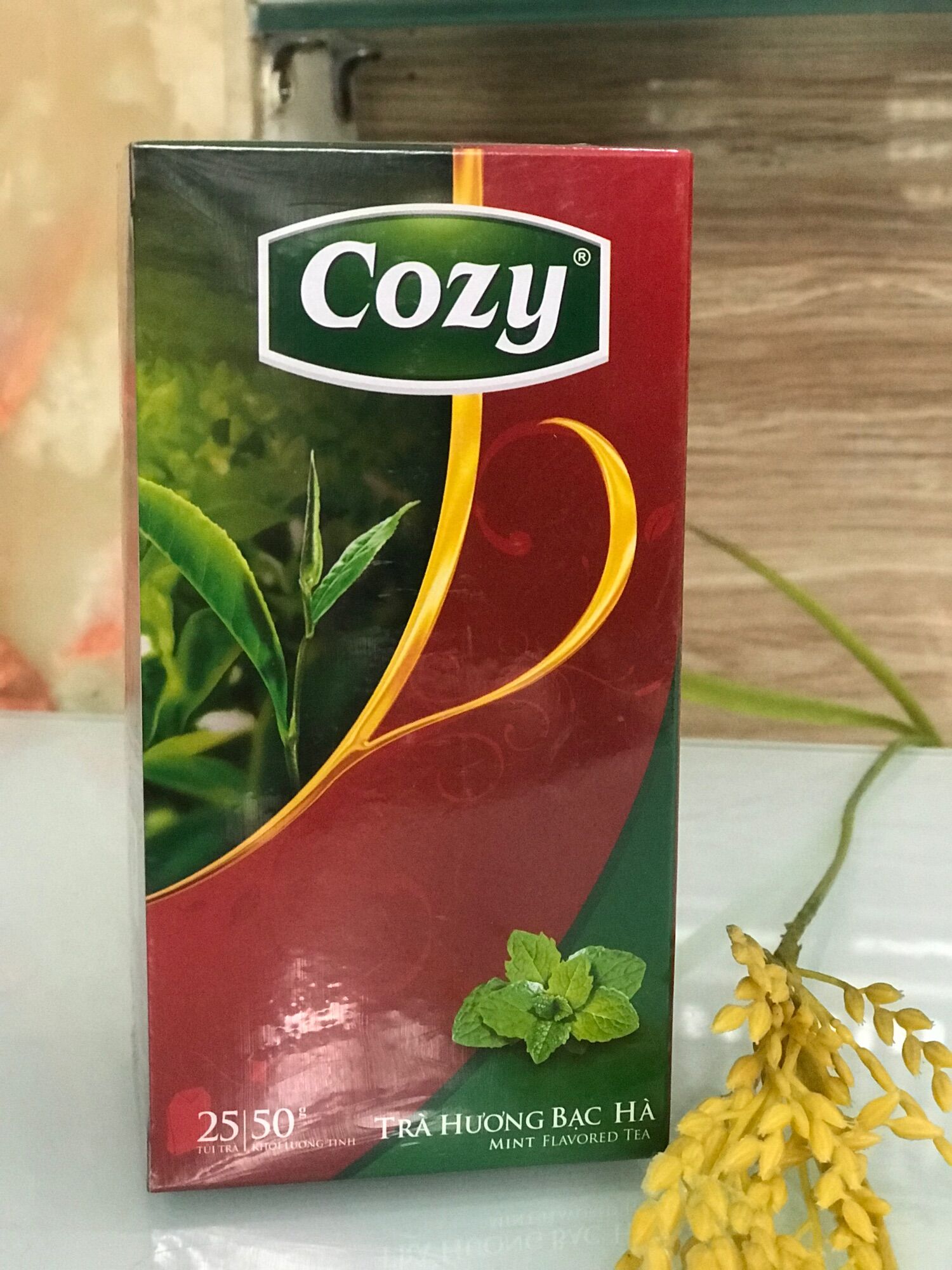 Trà bạc hà túi lọc cozy /hộp 50g