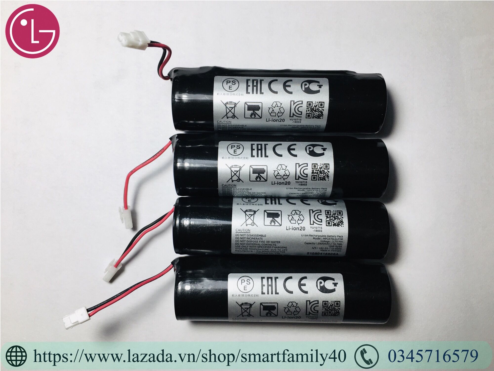 CELL PIN LG 18650  3200mA (NEW 100%-CHÍNH HÃNG)  SIÊU BỀN