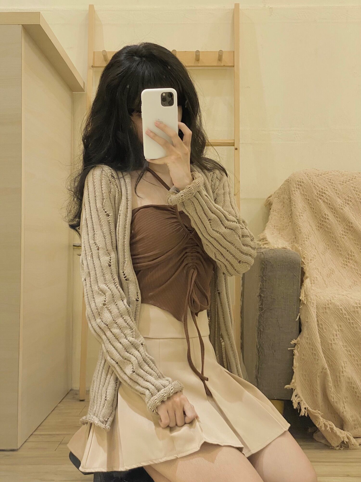 Áo croptop cột dây kiểu - CR104