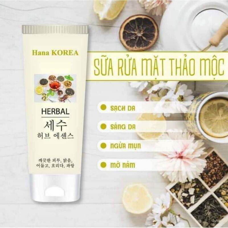 Sữa Rửa Mặt Dưỡng Da HANA Korea 100ml Cao Cấp