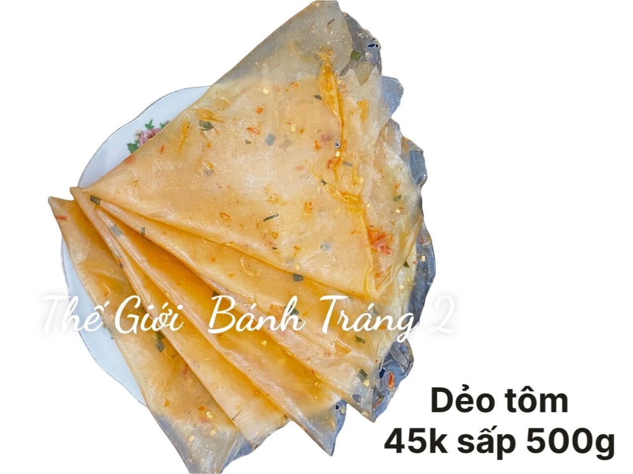 0.5kg bánh tráng Dẻo Tôm - đặc sản Tây Ninh siêu ngon! 500gr