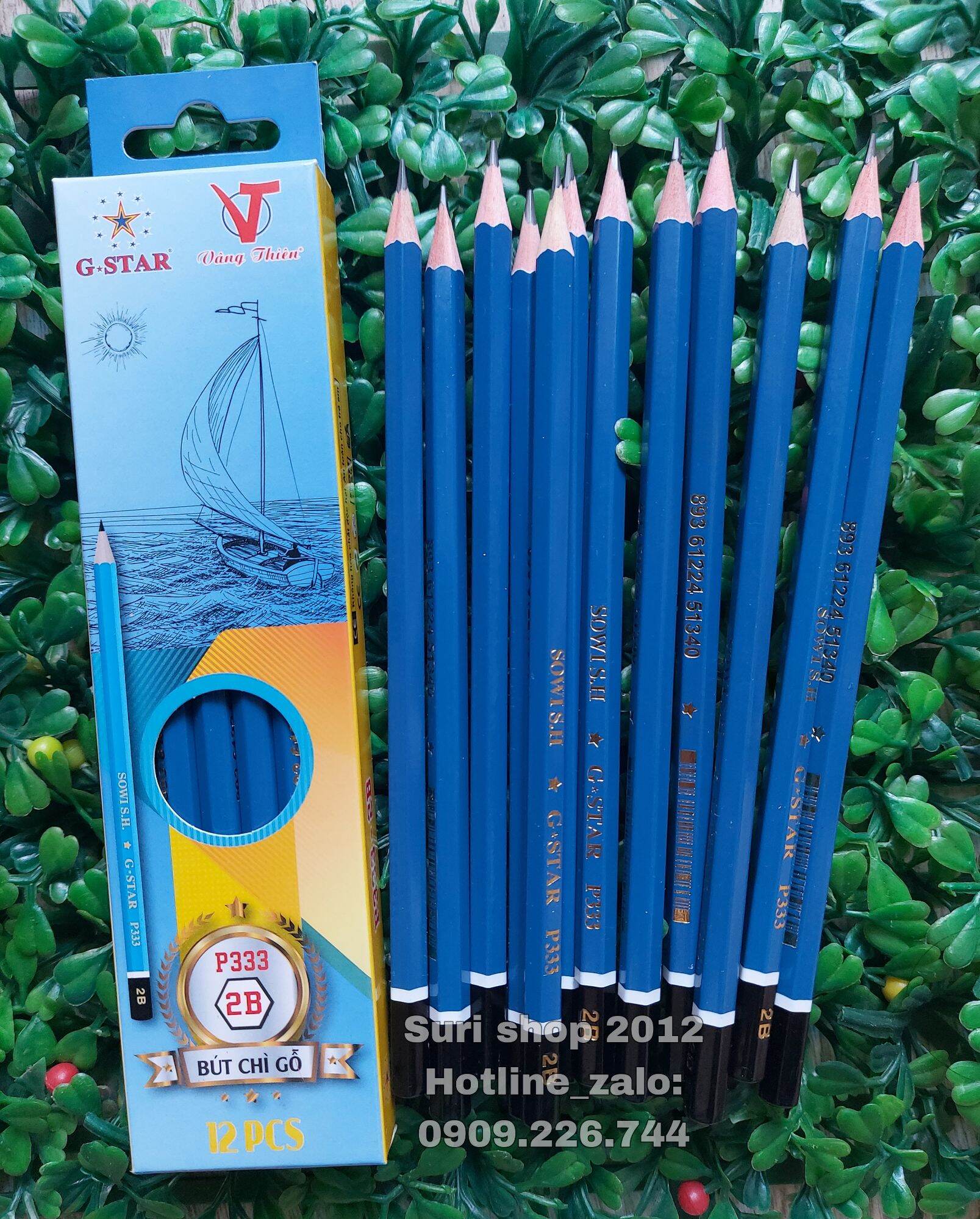 Hộp 12 cây bút chì 2b gstar p333