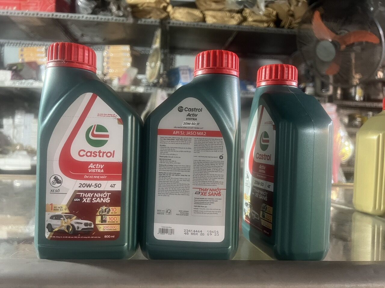 [HCM]Nhớt Castrol Activ Vistra 20W50