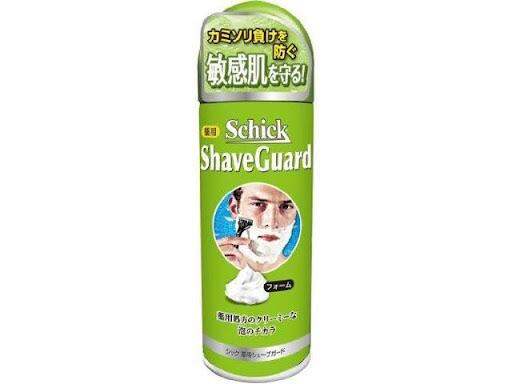 Bọt cạo râu Schick Shave Guard 200g nội địa Nhật