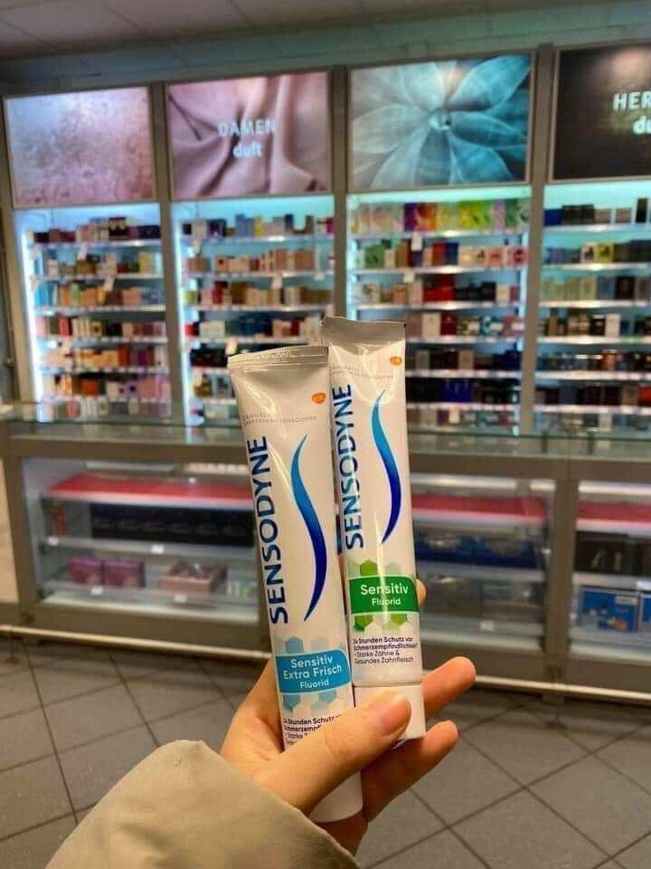 Kem đánh răng Sensodyne của Đức