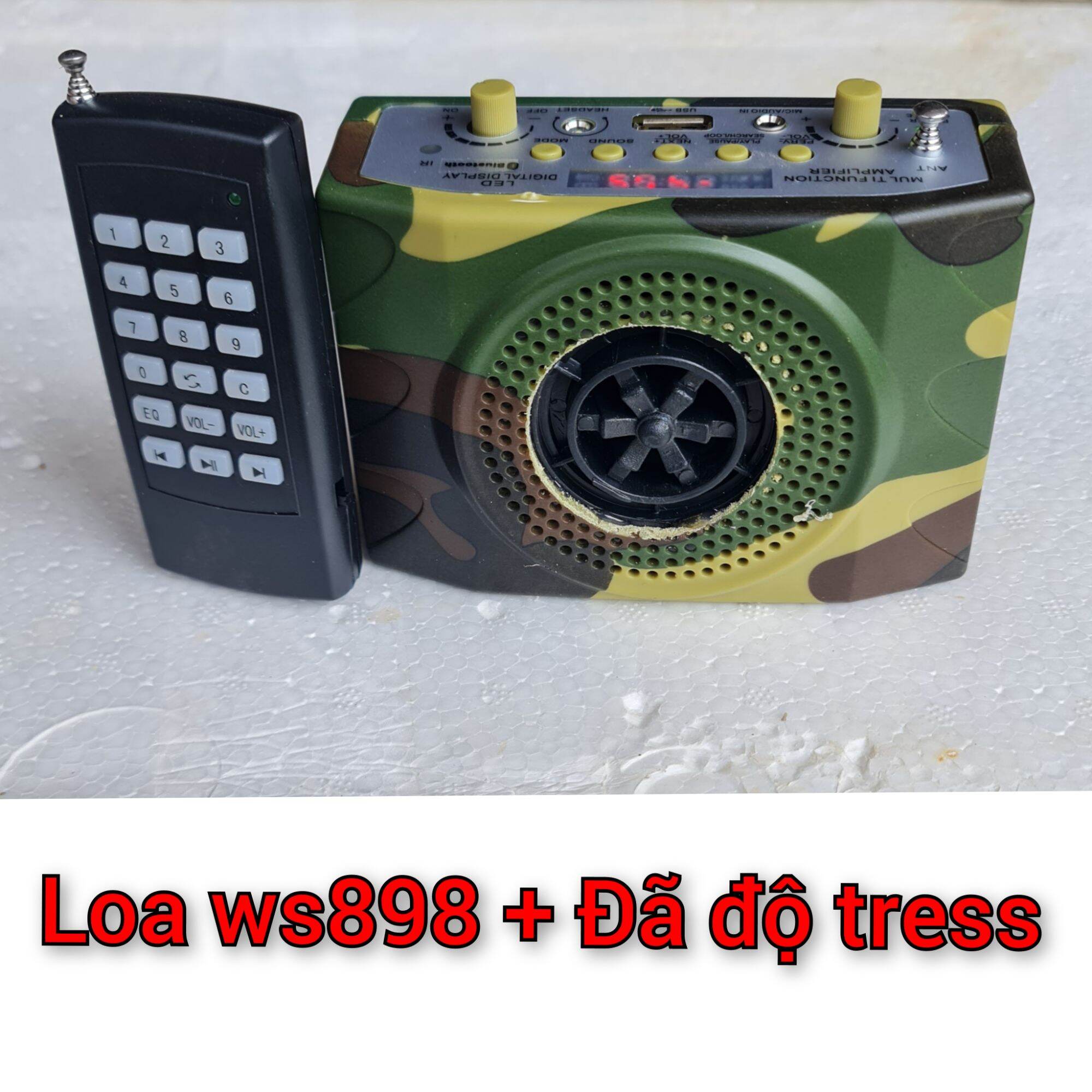 Loa ws898 độ sẵn tress bẫy chim sẻ siêu hiệu quả cao.