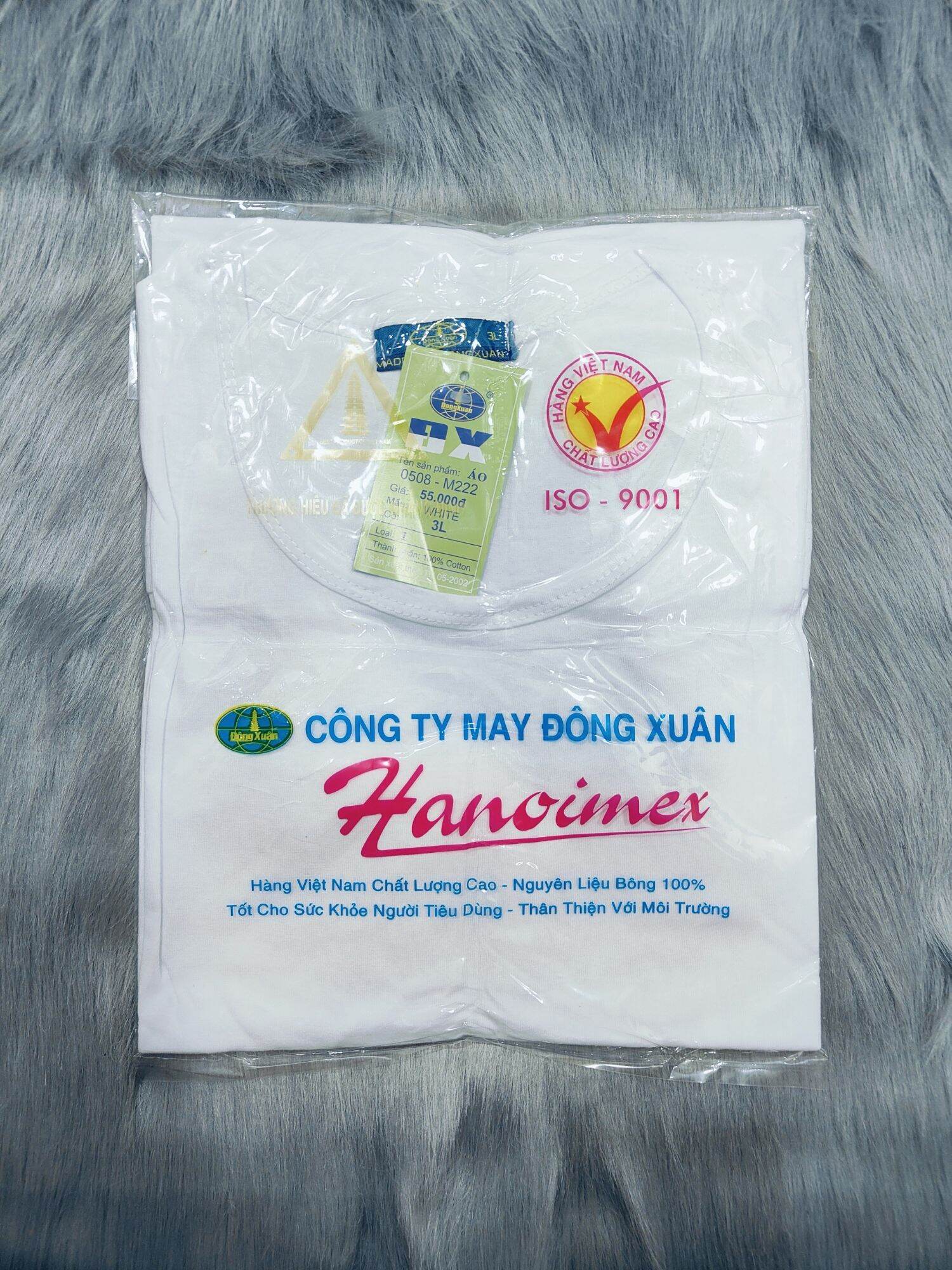 Áo lót nam ngắn tay, COMBO 2 cái áo hàng dệt kim Đông Xuân, chất liệu cotton 100%