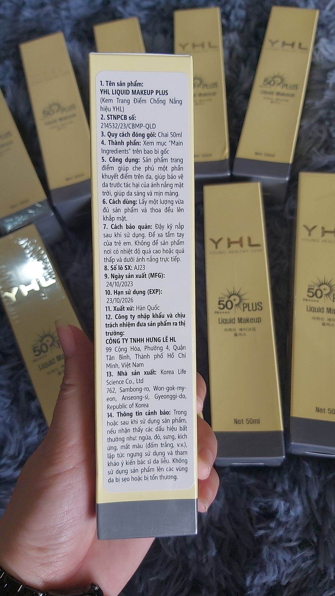kem chống nắng Plus YHL (hàng chính hãng)