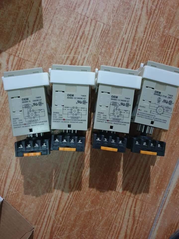 rơ le thời gian giờ bật tắt luân phiên dh 48ss 99 lần - timer hẹn giờ thiết bị điện