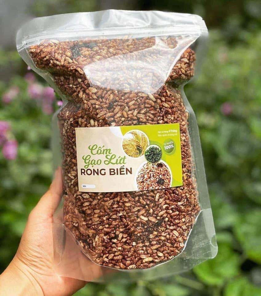 Gạo lứt sấy rong biển ăn liền 43k/ gói 500gr