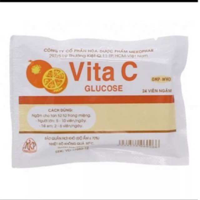 Kẹo ngậm Vita C