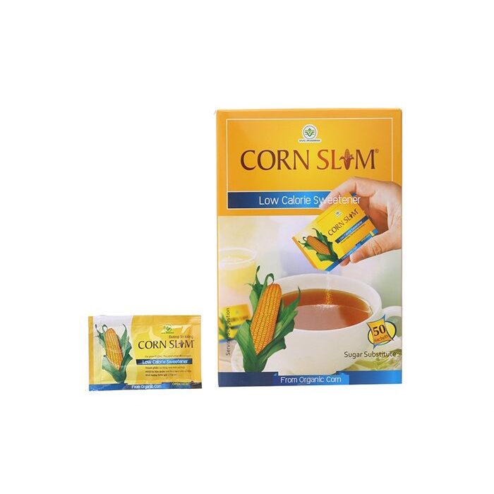 ĐƯỜNG BẮP CORN SLIM HỘP 50 GÓI