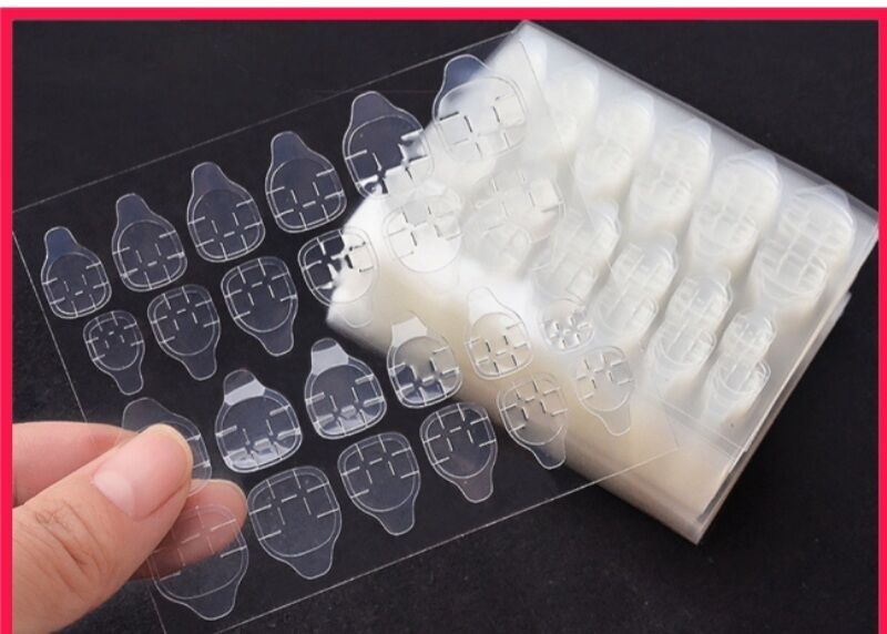 Miếng dán móng giả tiện lợi, miếng dán nail box 24 móng