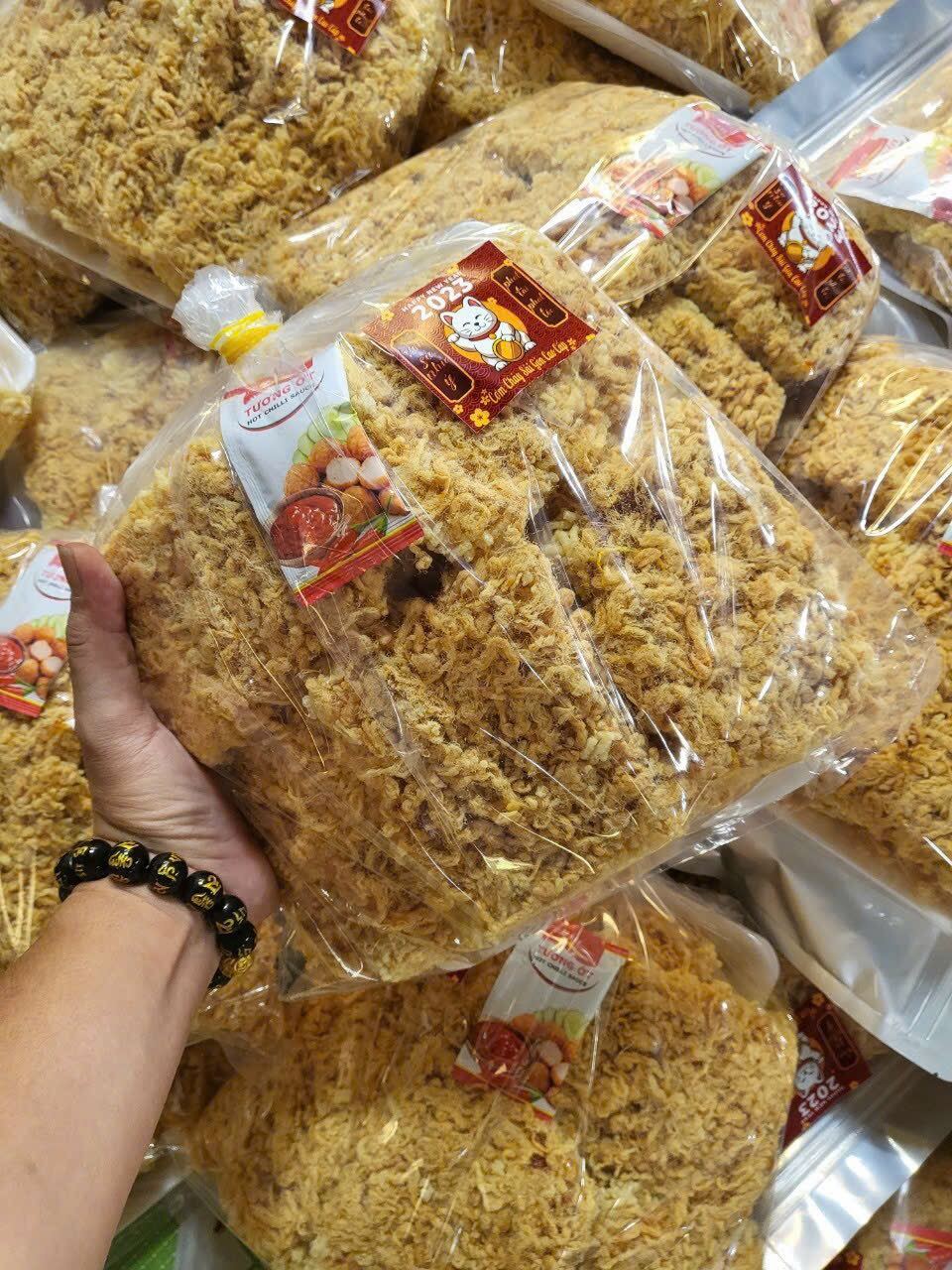 CƠM CHÁY SIÊU CHÀ BÔNG (chà bông xù) SIÊU NGON CHẤT LƯỢNG 500GR