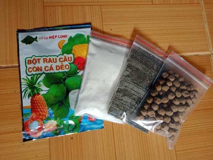 Set trà sữa thái 4 món, nguyên liệu làm trà thái xanh