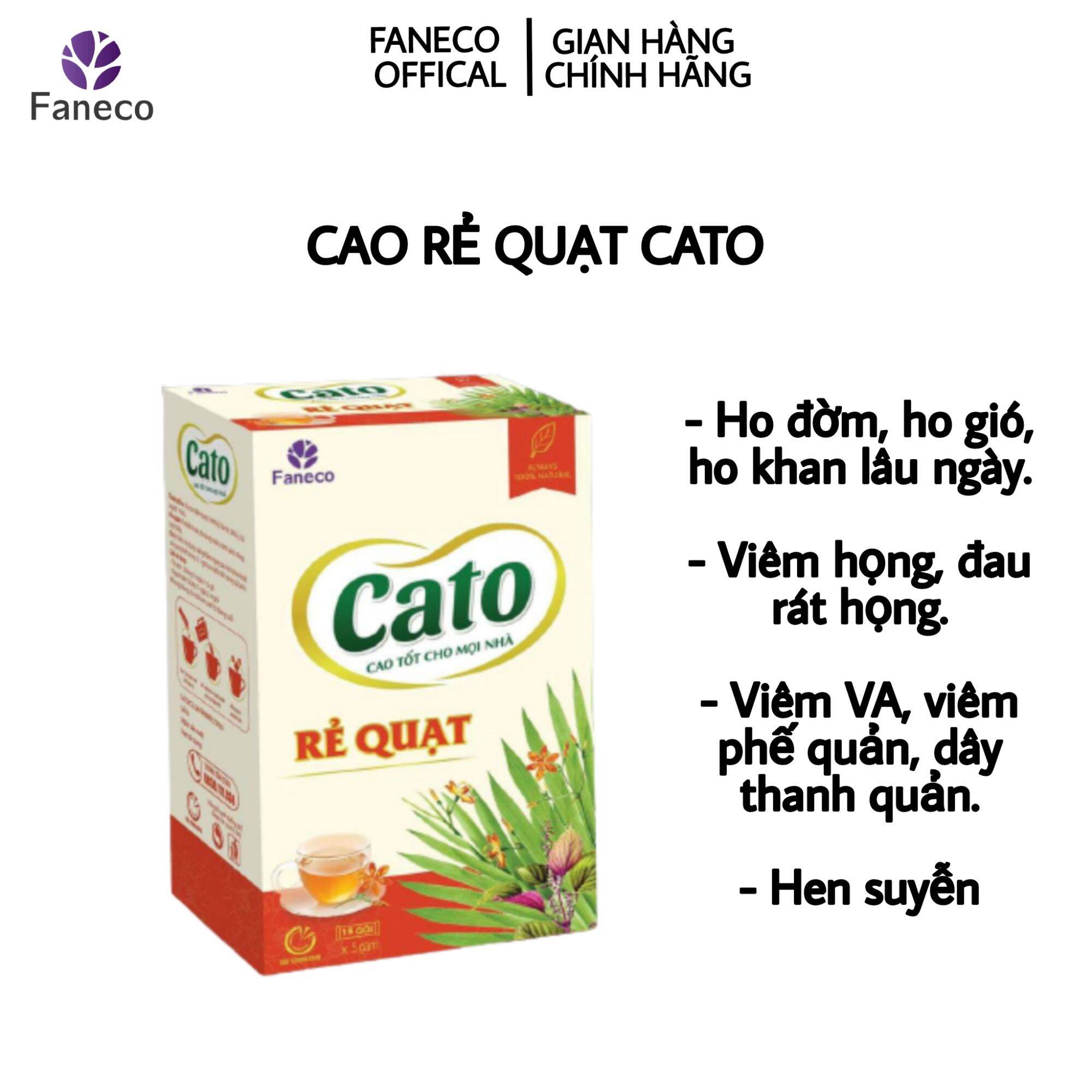 FANECO - Cao Rẻ Quạt nguyên chất uống liền