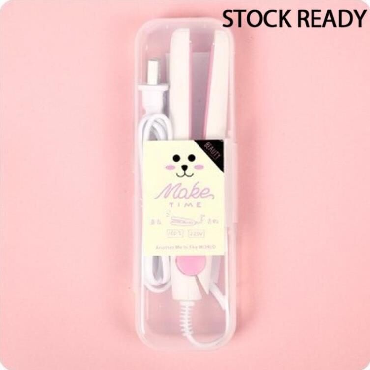 MÁY ÉP TÓC MINI ( dụng cụ làm tóc thẳng, xoăn nhỏ gọn)