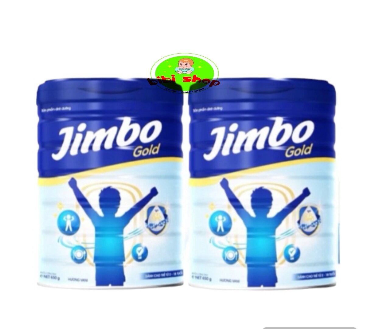 Combo 2 lon sữa jimbo sữa tăng cân cho trẻ em
