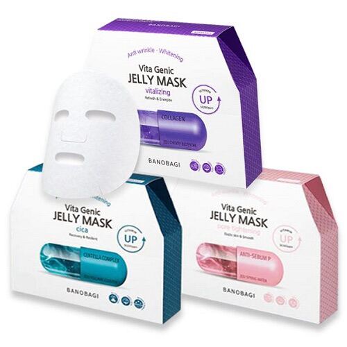 Mặt Nạ Banobagi Jelly Mask Mẫu Mới Nâng Cơ Săn Chắc Da Thư Giãn Phục Hồi Làn Da Mệt Mỏi