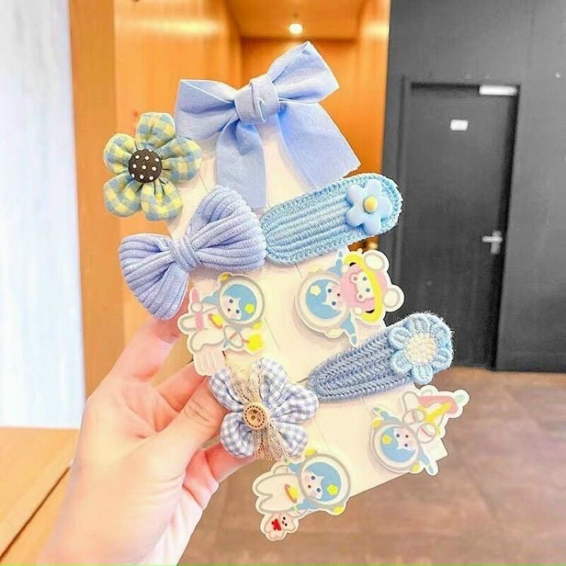 Kẹp tóc style Hàn Quốc cho bé gái